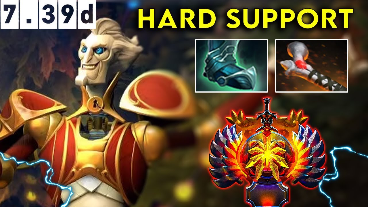 Ringmaster Immortal Hard Support - Dota 2 Patch 7.39d Pro Pub Gameplay
