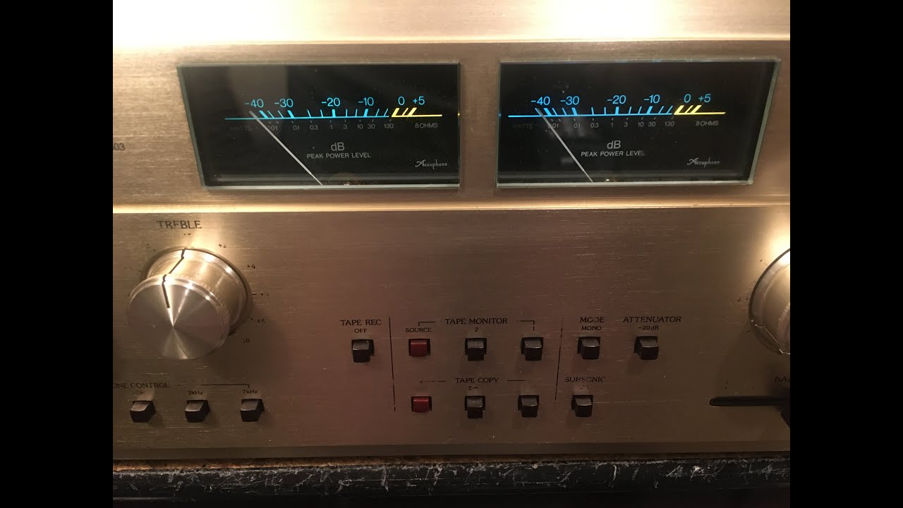 Accuphase E-303 Repair Part 4 - VU Meter Fluctuating (Right Channel)