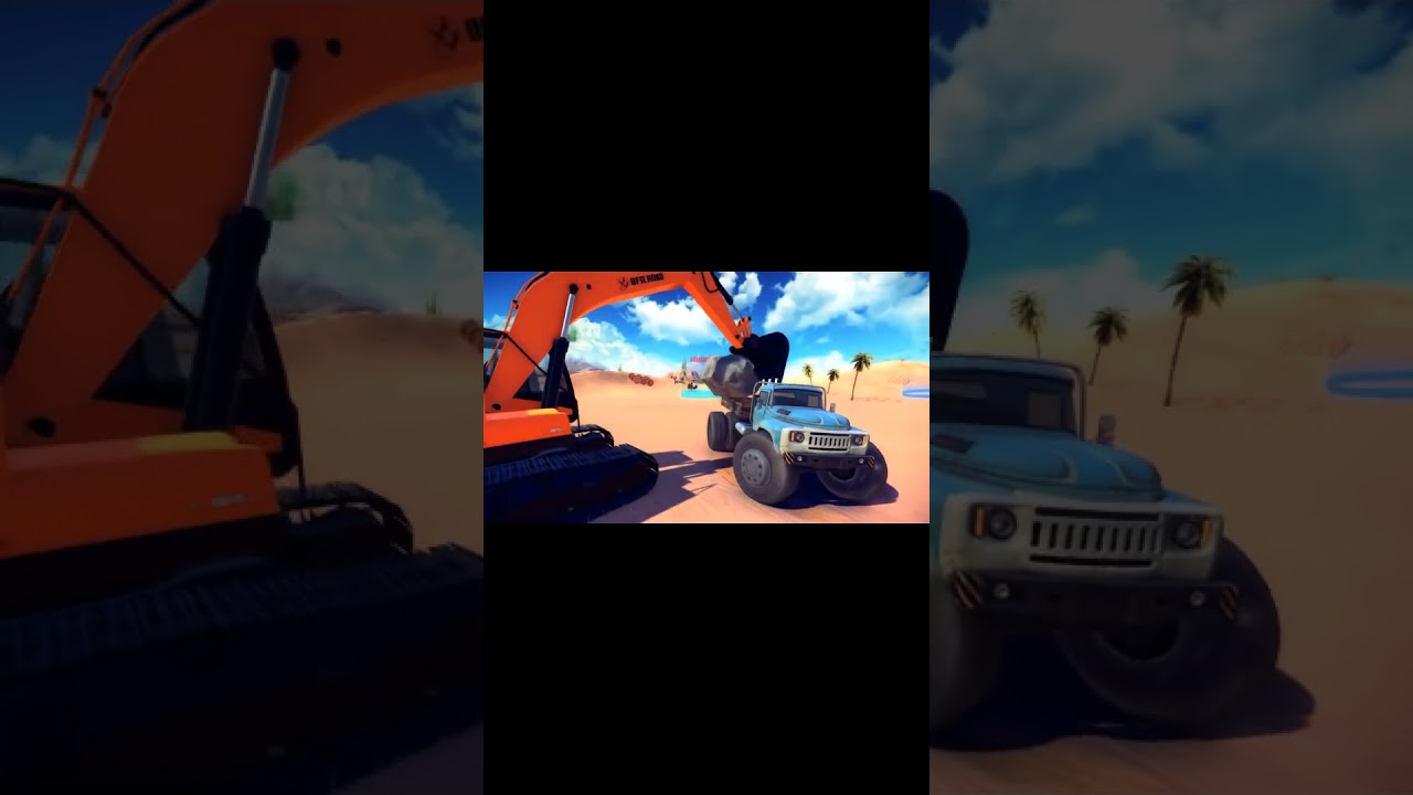 Excavator In Off The Road | Off The Road Unleashed Nintendo Switch #offtheroadunleashed