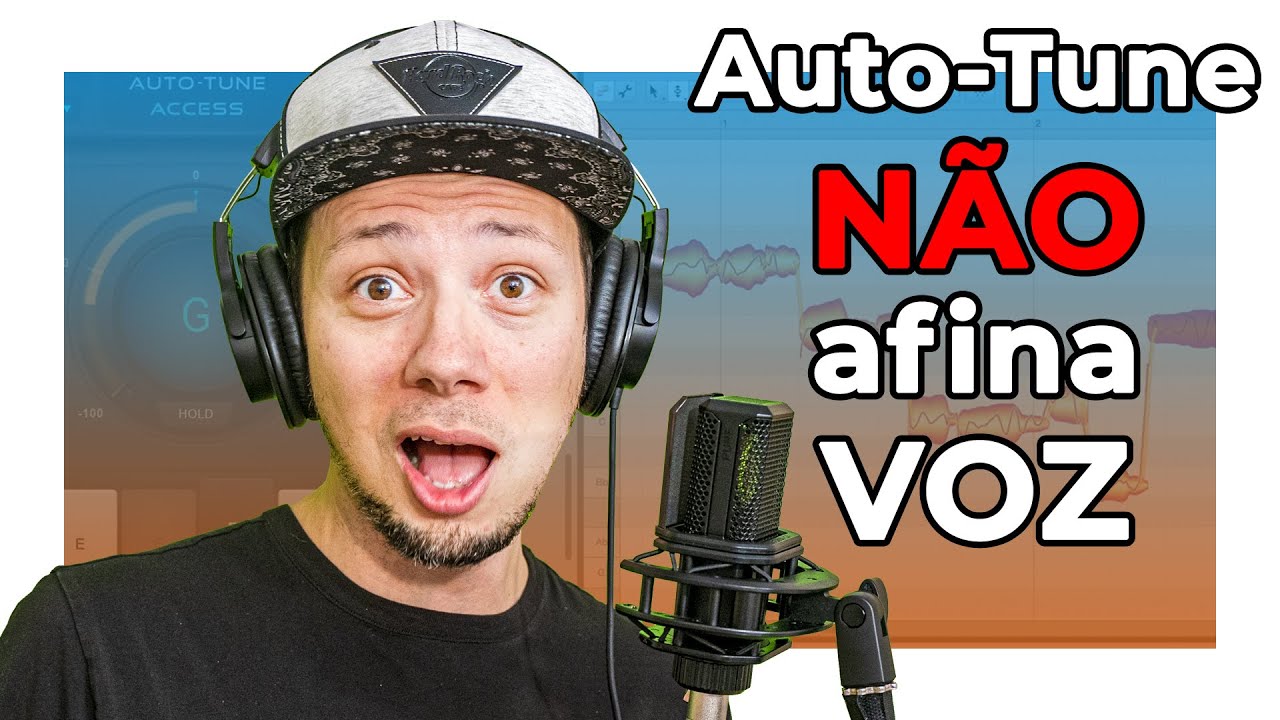 USAR AUTOTUNE NÃO É FÁCIL - como afinar voz melodyne auto-tune waves Melhor Programa afinação vocal