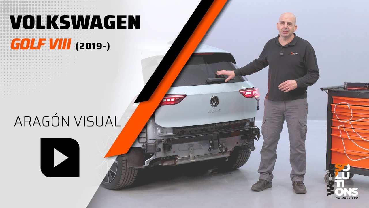 Volkswagen Golf VIII 2019- Montaje de enganche y kit (1337)
