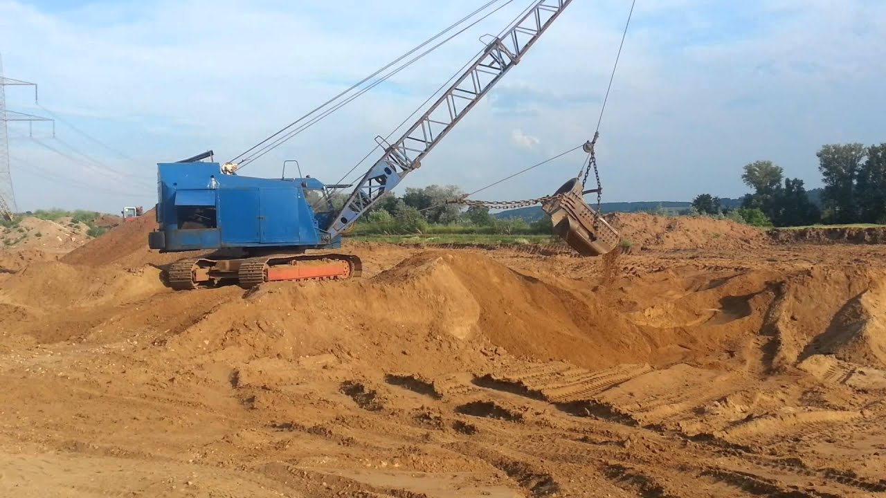 Menck M90 Seilbagger mit V8 Deutz