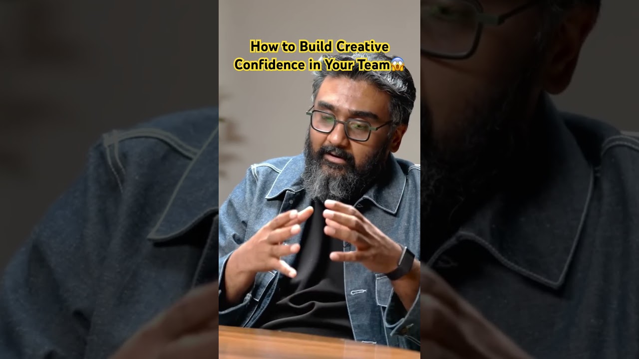 How to Build Creative Confidence in Your Team | Culture Building for Innovation #viralshorts  #yt