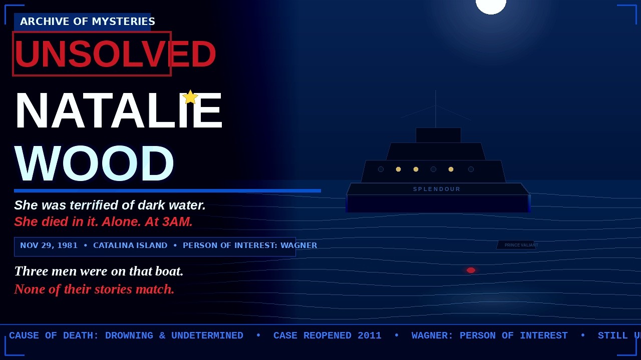 Natalie Wood’s Mysterious Death | What Really Happened Off Catalina Island?