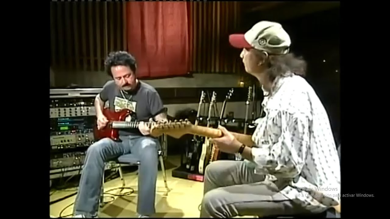Steve Lukather in the Studio w his Guitars & Gear Subs