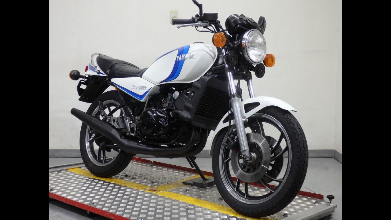 41660 YAMAHA RZ350 始動動画 Stock Exhaust Sound / Walk Around