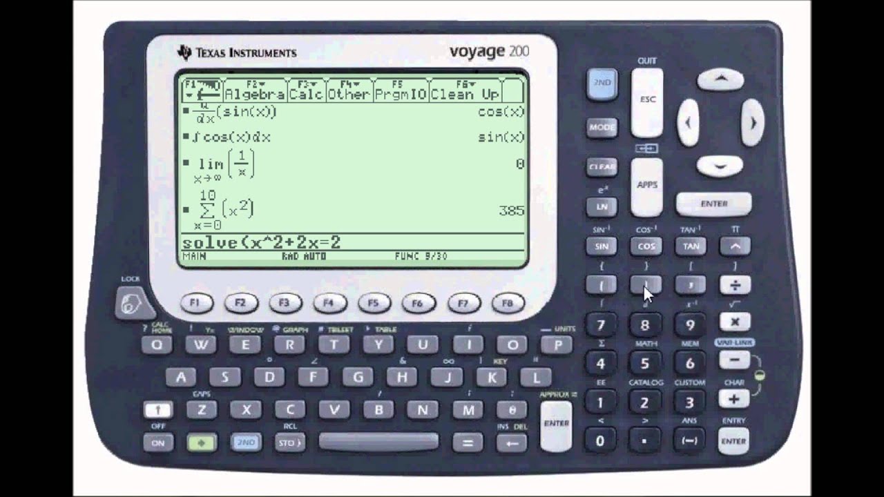 TI Voyage 200 Basic Tutorial
