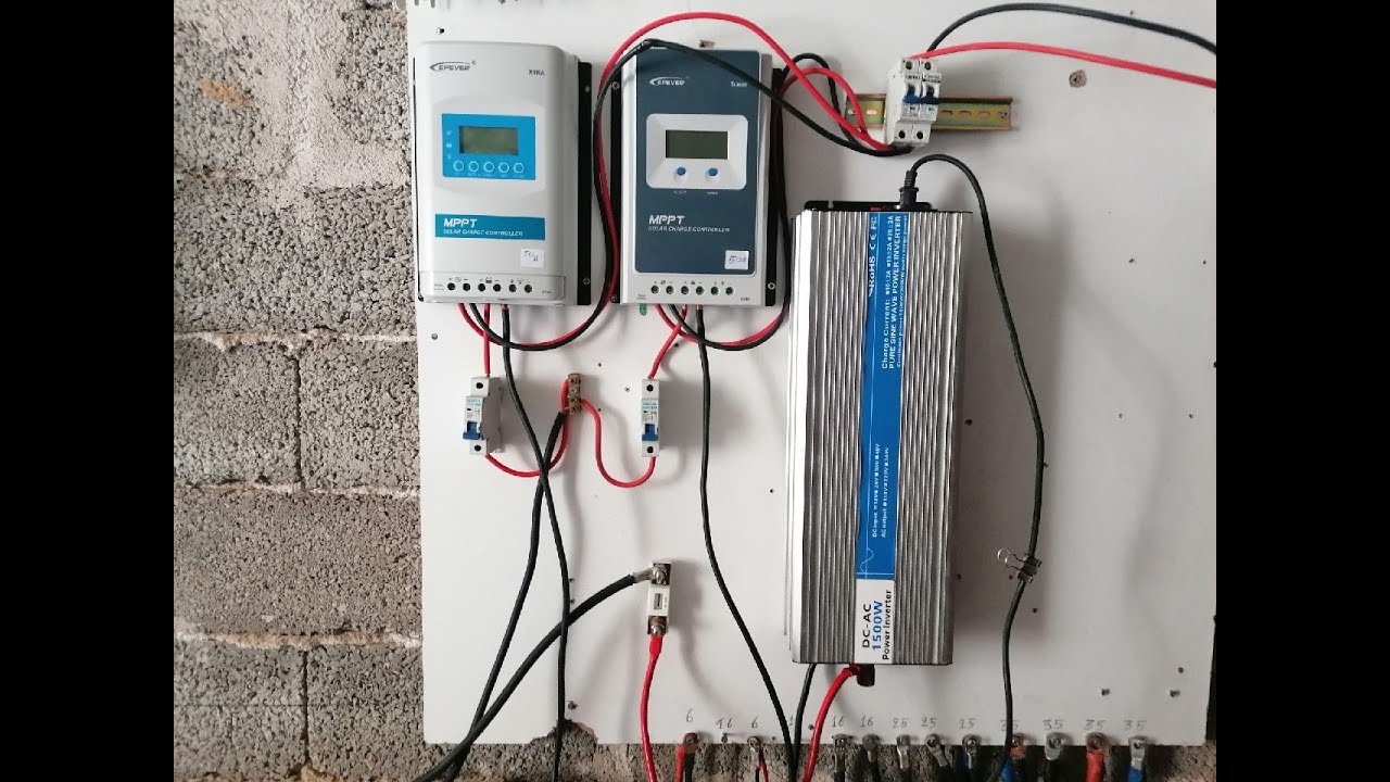 Ρυθμιστής φόρτισης, inverter, μπαταρίες - Σκέλος 2α: συνδέσεις
