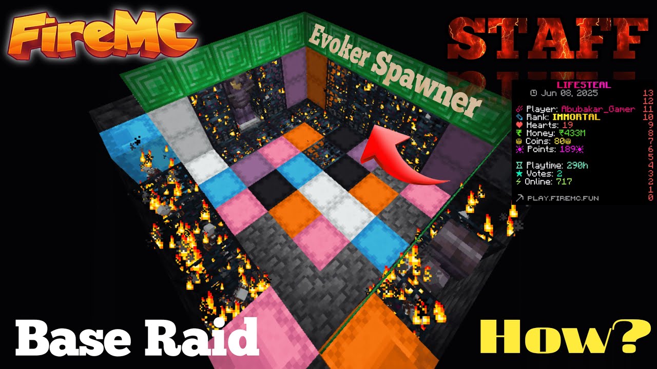 How I Raid Staff Base In FireMC (Part 2) @PSD1
