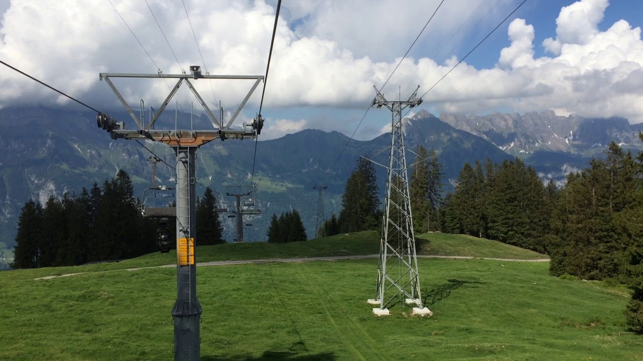 Sesselbahn Chrüz (Talfahrt), Flumserberg