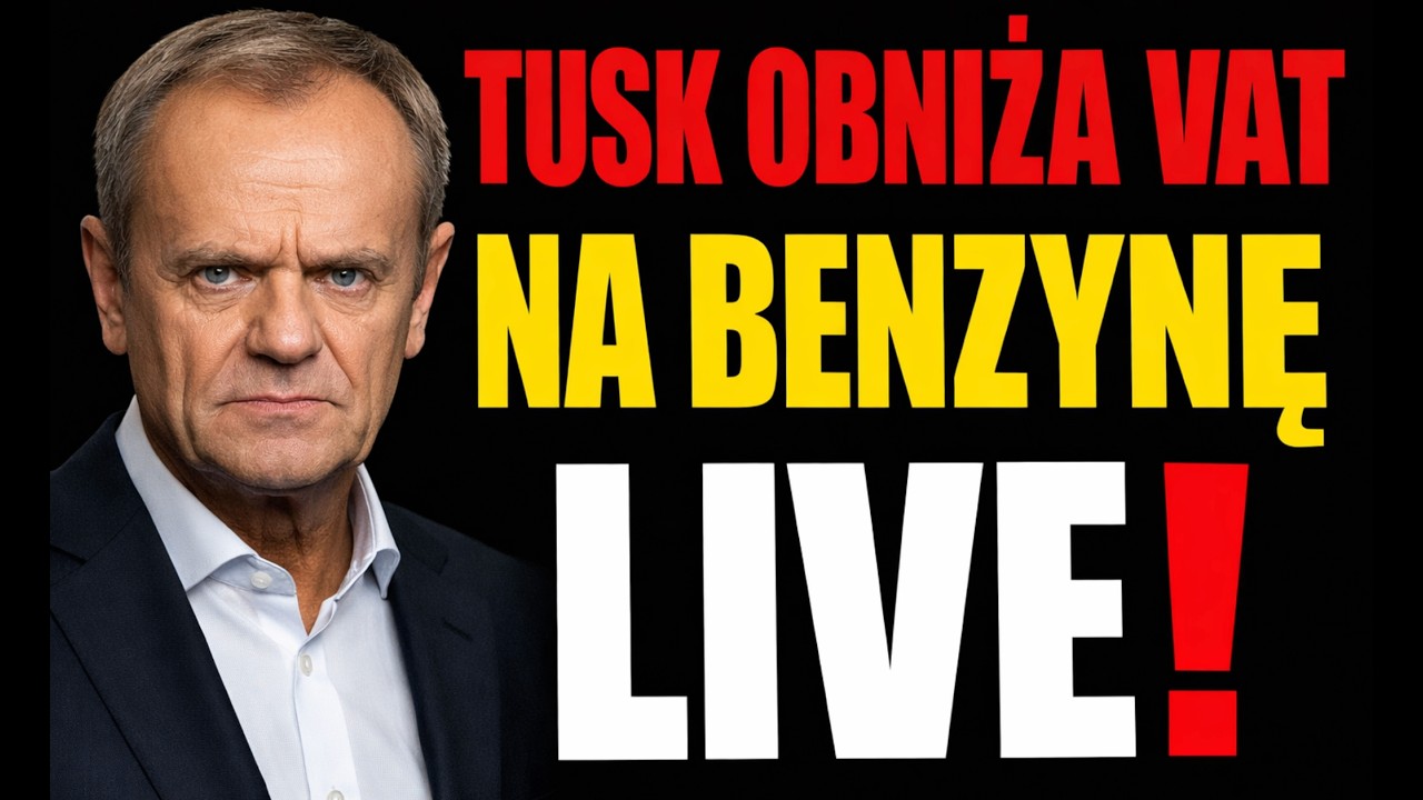 Donald Tusk podjał mocną decyzję o obniżce VAT na paliwo z 23% na 8%. Patoprawica w panice