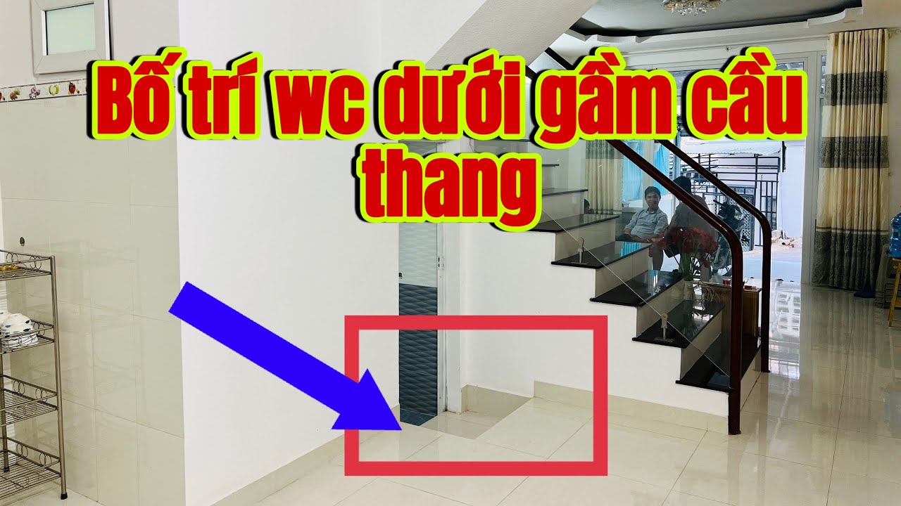 Cách bố trí nhà vệ sinh dưới gầm cầu thang sao cho hợp lý? | Kho Tư liệu Xây dựng