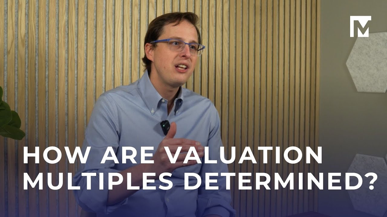 How are valuation multiples determined?