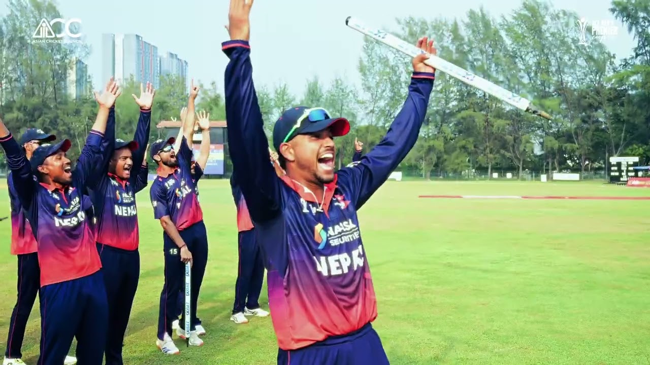 NEPAL ARE CHAMPIONS 🏆 | ACC Men&rsquo;s Premier Cup 2026