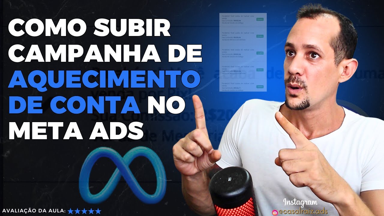 Meta Ads: COMO SUBIR CAMPANHA DE AQUECIMENTO DE CONTA? [evita bloqueios]