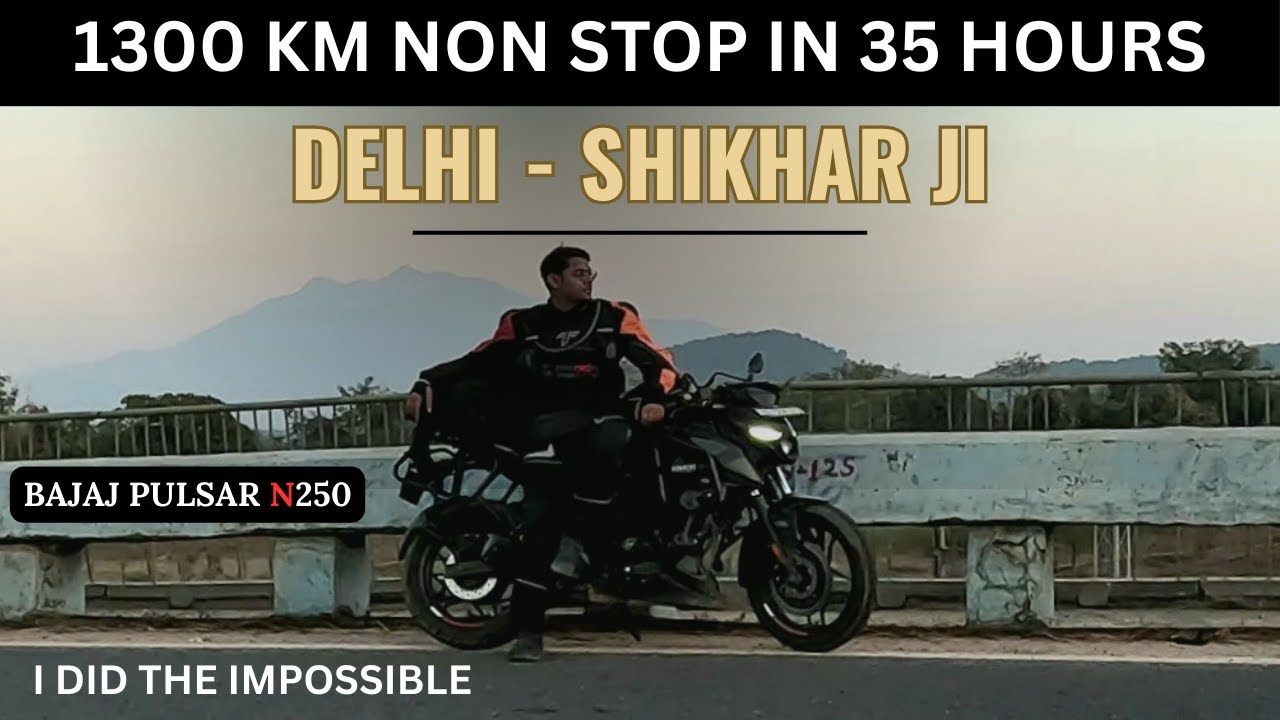[First on YouTube] Delhi to Jharkhand | 1300 KM = 35 Hours | NON STOP | Shikhar Ji
