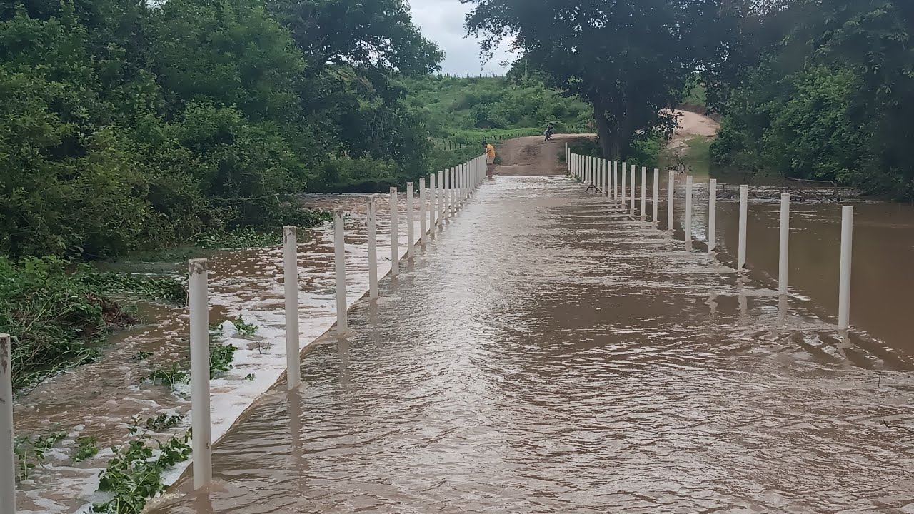 BARRAGENS TRANSBORDA COM AS FORTES CHUVAS REGISTRADAS