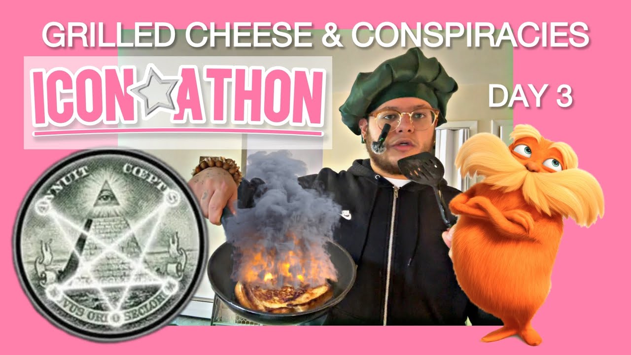 ICON-ATHON DAY 3: GRILLED CHEESE AND CONSPIRACIES