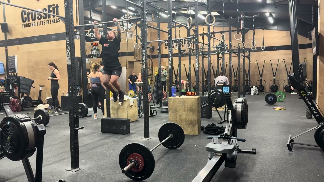 French throwdown workout 1 qualifier individual intermediate Antonia (toni) Enoe