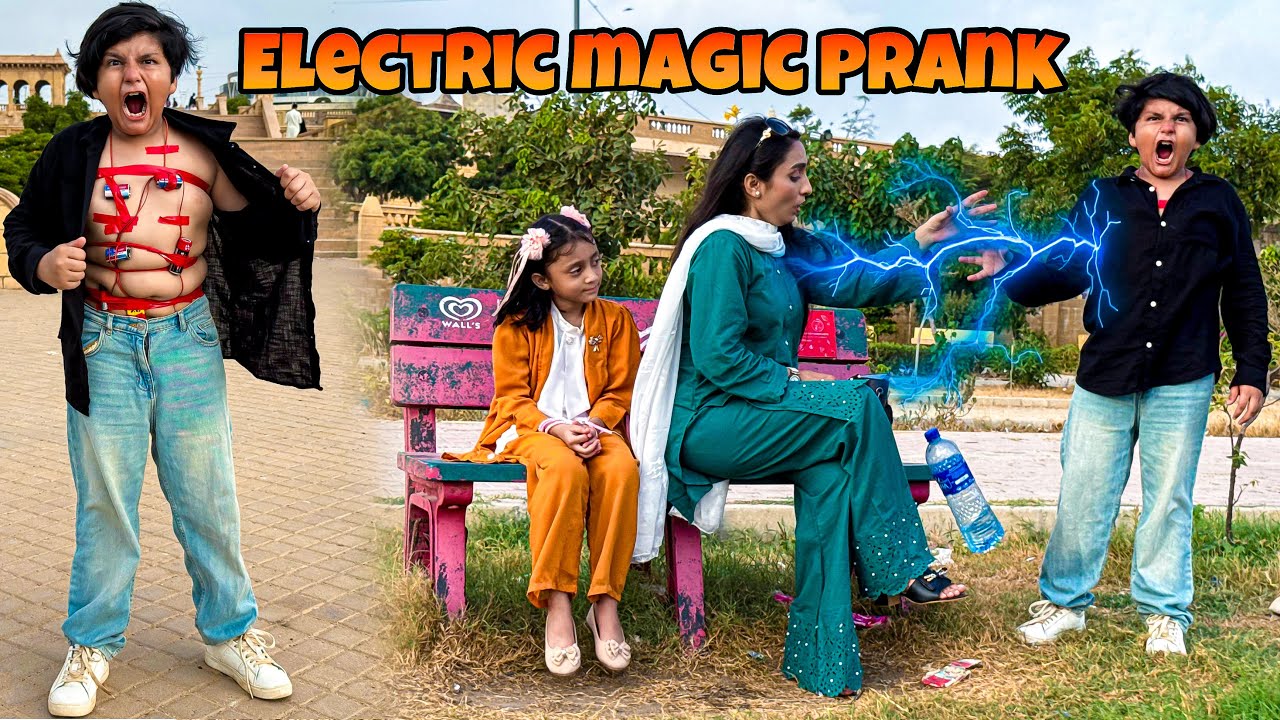 ELECTRIC MAGIC PRANK 😳 || ALI NY ANTI KO CURRENT LGA DEYA 😳 || ALI ELECTRIC MAN BAN GAYA 😳 ||