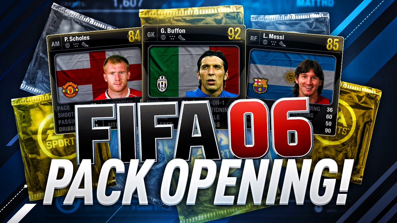 FIFA 06 RETRO PACKS!!