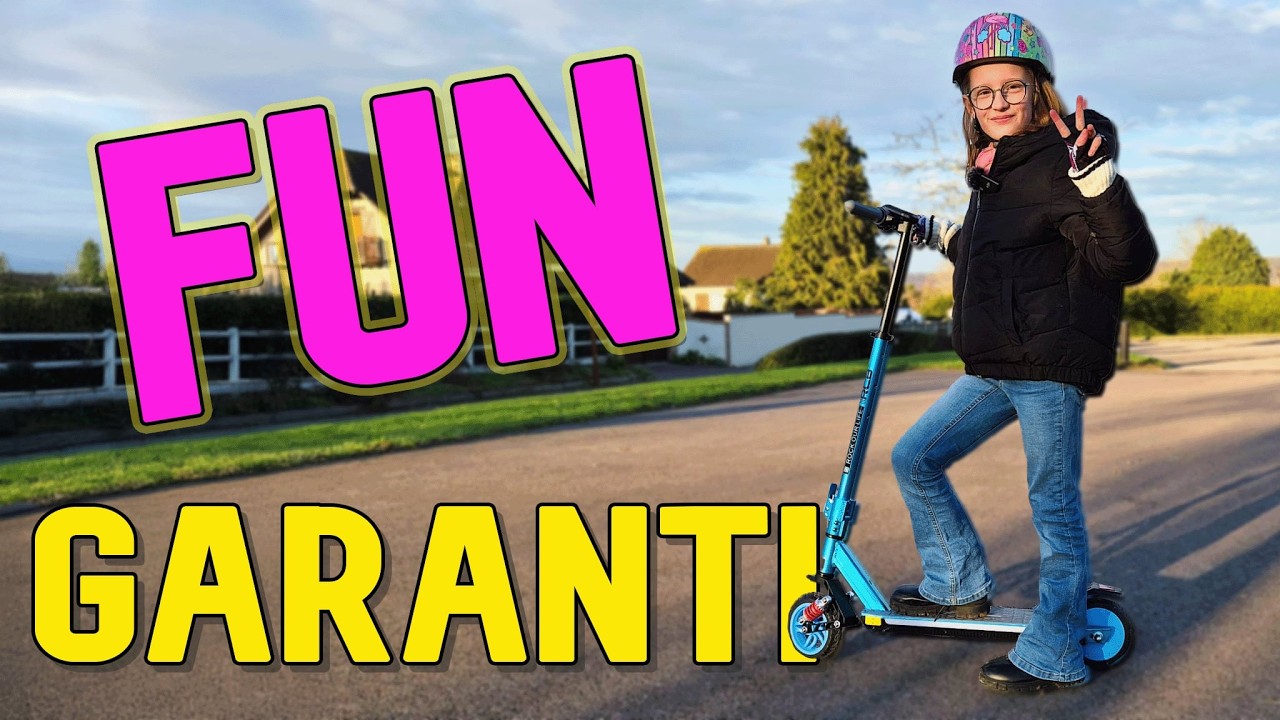 Vos ENFANTS Vont L’adorer ! - Trottinette Enfant RCB R12 Max - Déballage & Test Complet !