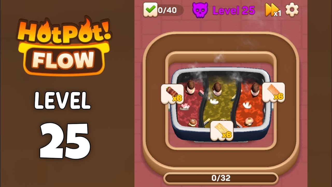 Hotpot flow level 25 solution