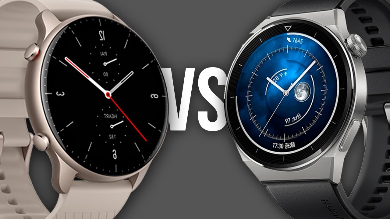 Comparativo: AMAZFIT GTR 2 Nova Versão vs HUAWEI WATCH GT 3 Pro - Quais as diferenças? Qual comprar?