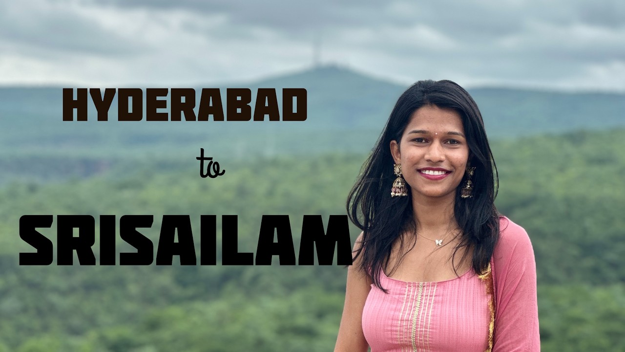 Hyderabad to Srisailam by road | Rope way to Pathala Ganga Telugu Vlog with Family |Travelwithnandhu