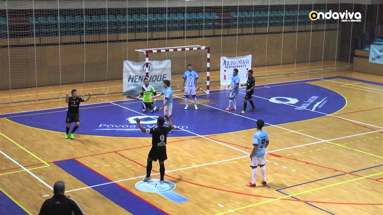 FUTSAL - GOLOS POVOA FUTSAL (6) x ACADÉMICA COIMBRA (1)