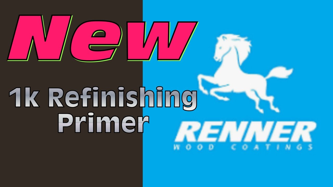 New Renner water base paint 1k refinishing primer 83