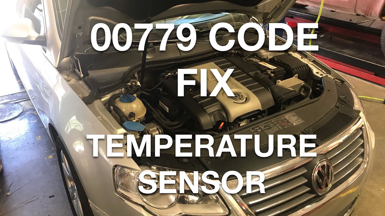 Volkswagen 00779 Устранение и диагностика неисправности датчика наружной температуры