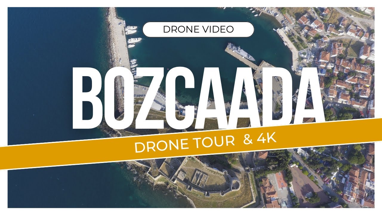 Bozcaada 4K Tenedos Drone Video