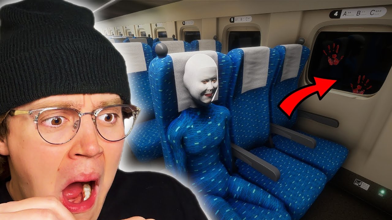 I CAN'T ESCAPE THIS HAUNTED TRAIN!! [Chilla's Art] Shinkansen 0 | 新幹線 0号