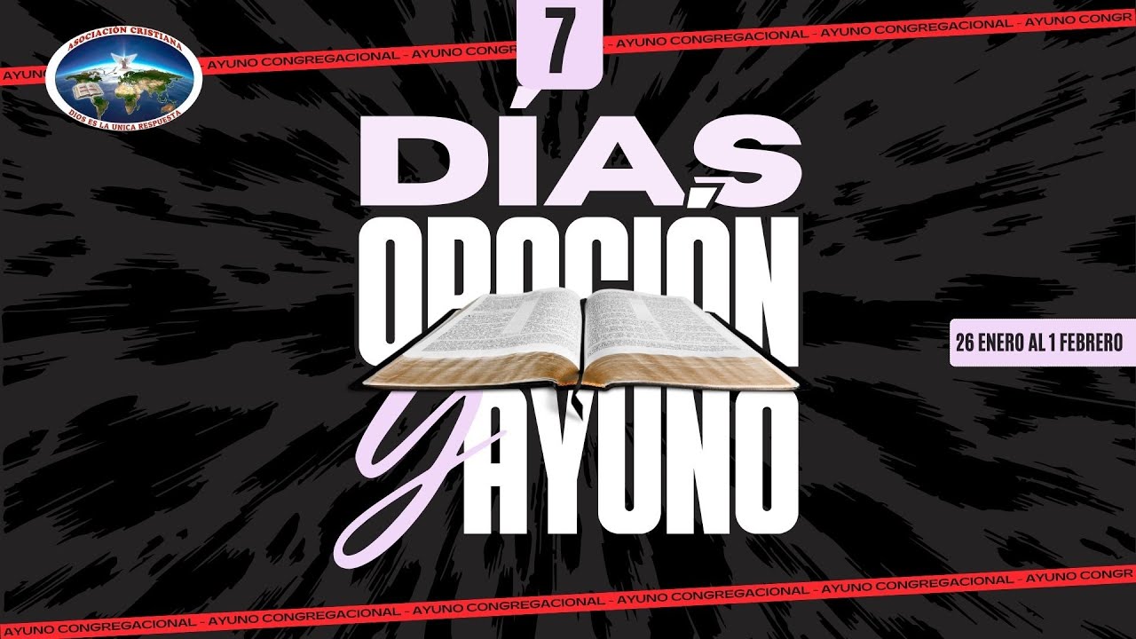 7 DIA DE AYUNO Y ORACION | 1 febrero 2026 l Segundo Culto l ESTAR A SOLAS CON EL QUE TE AMA