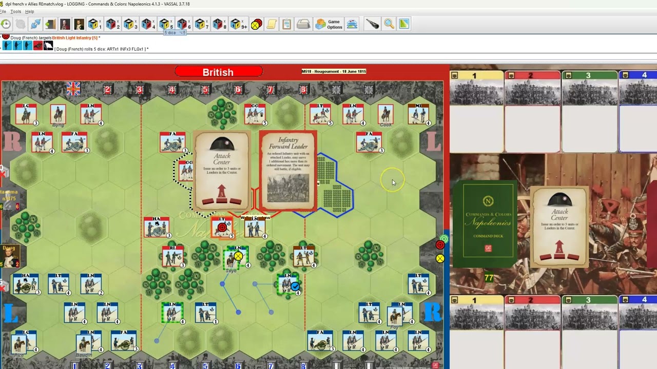 CCN Expansion 5:  Generals, Marshals & Tacticians. Rematch Playthrough: Hougoumont