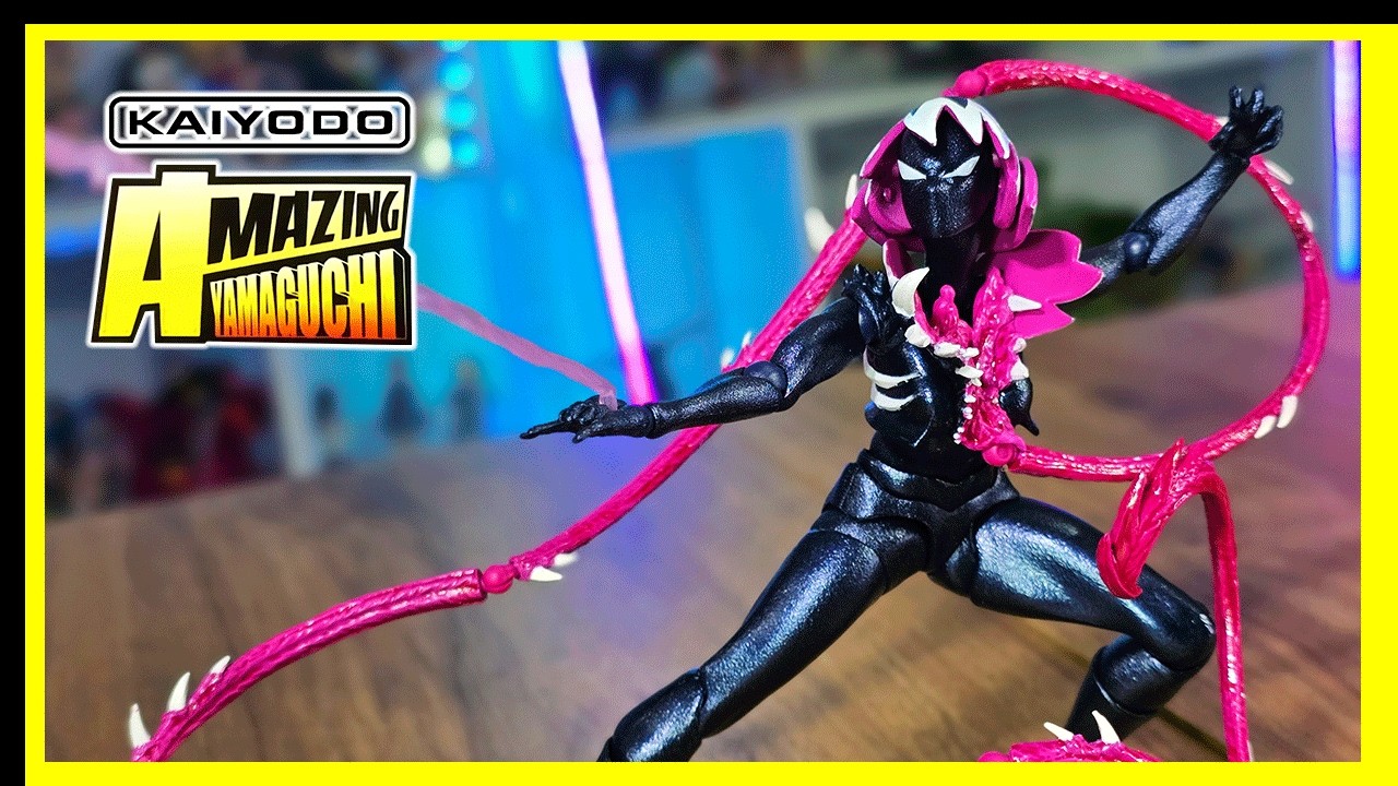 REVOLTECH Gwenom | Amazing Yamaguchi (unboxing/reseña en español)