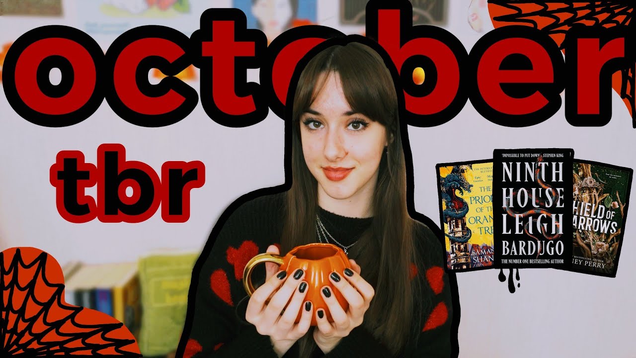 choosing my OCTOBER tbr 🍁☕🎃 II spinner wheel & spooky reads
