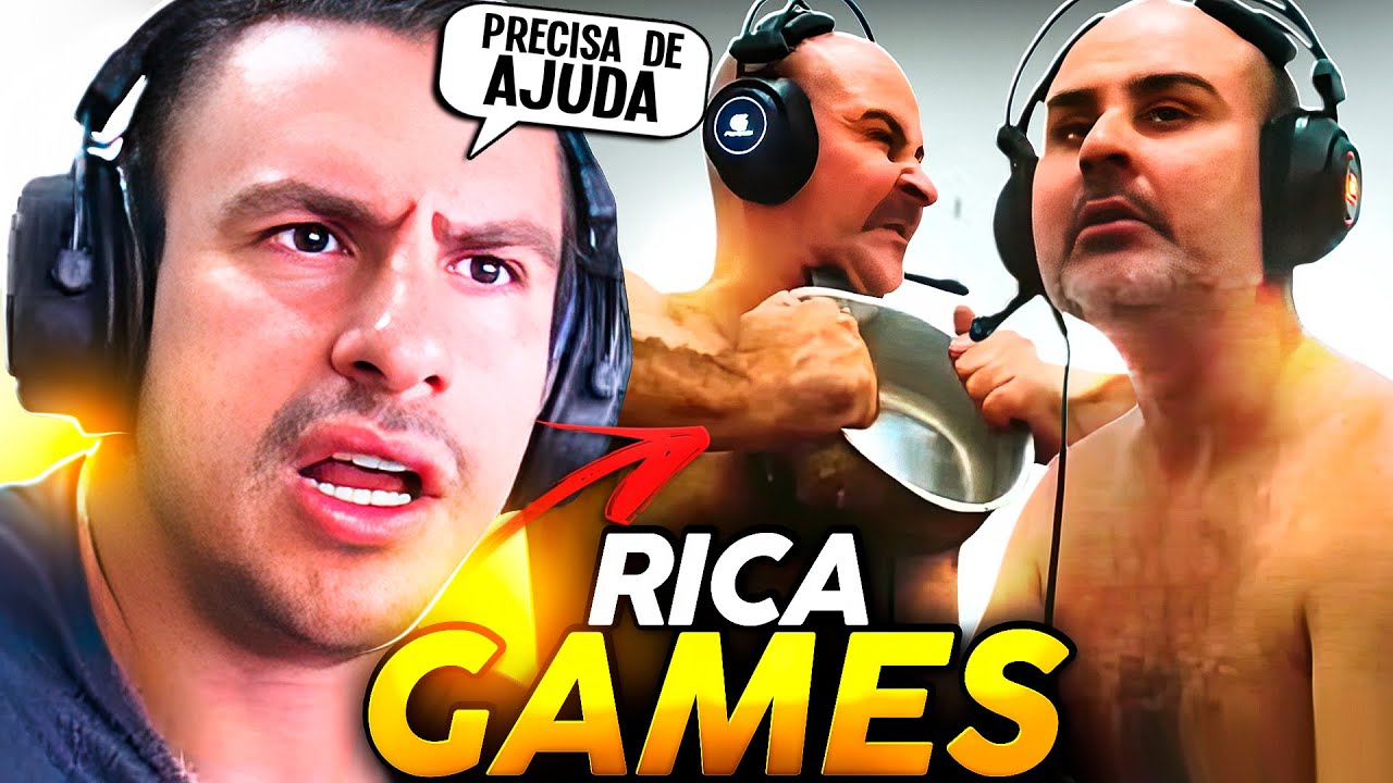 SUPER XANDÃO REAGINDO AO RICA GAMES QUER SER PERFEITO | JJ