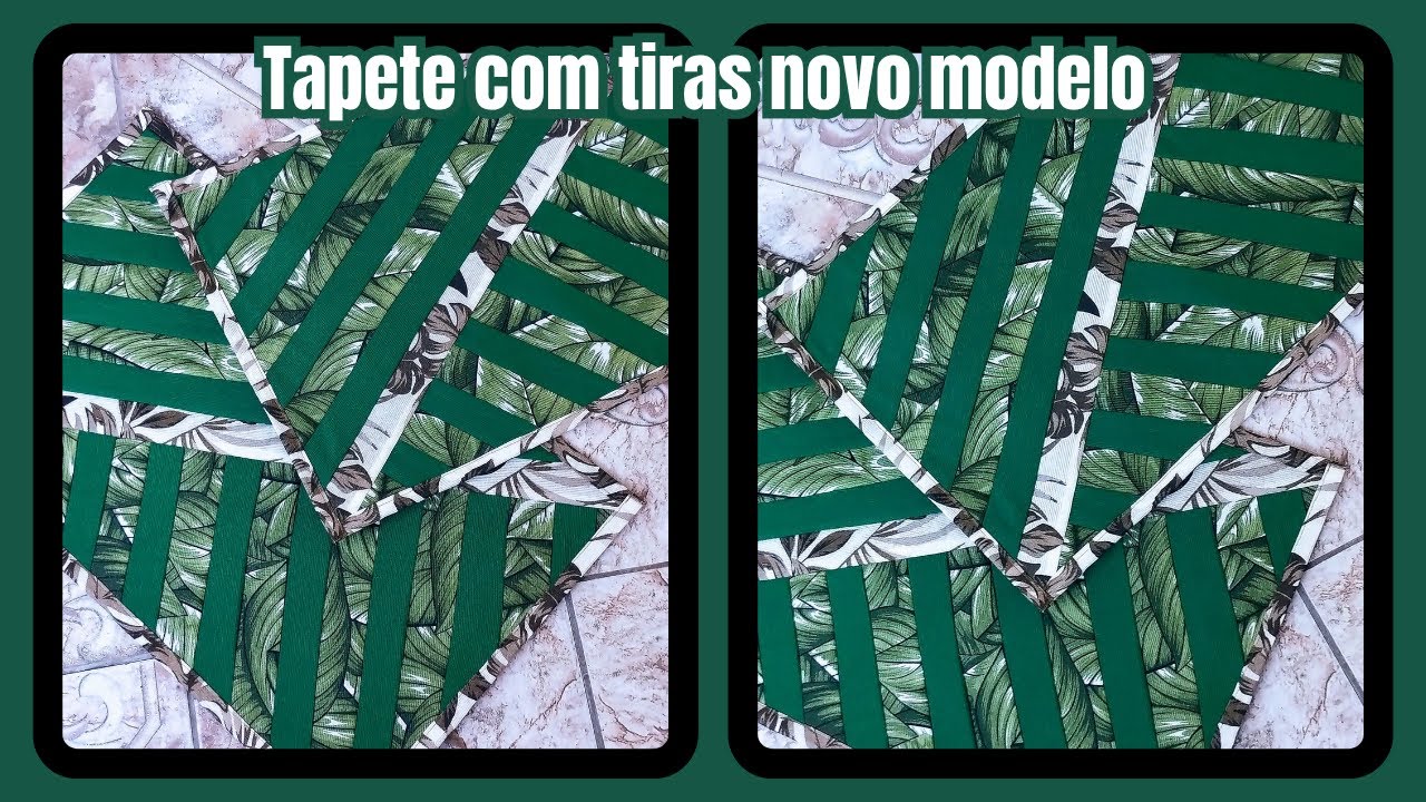 Tapete de Tiras Novo Modelo