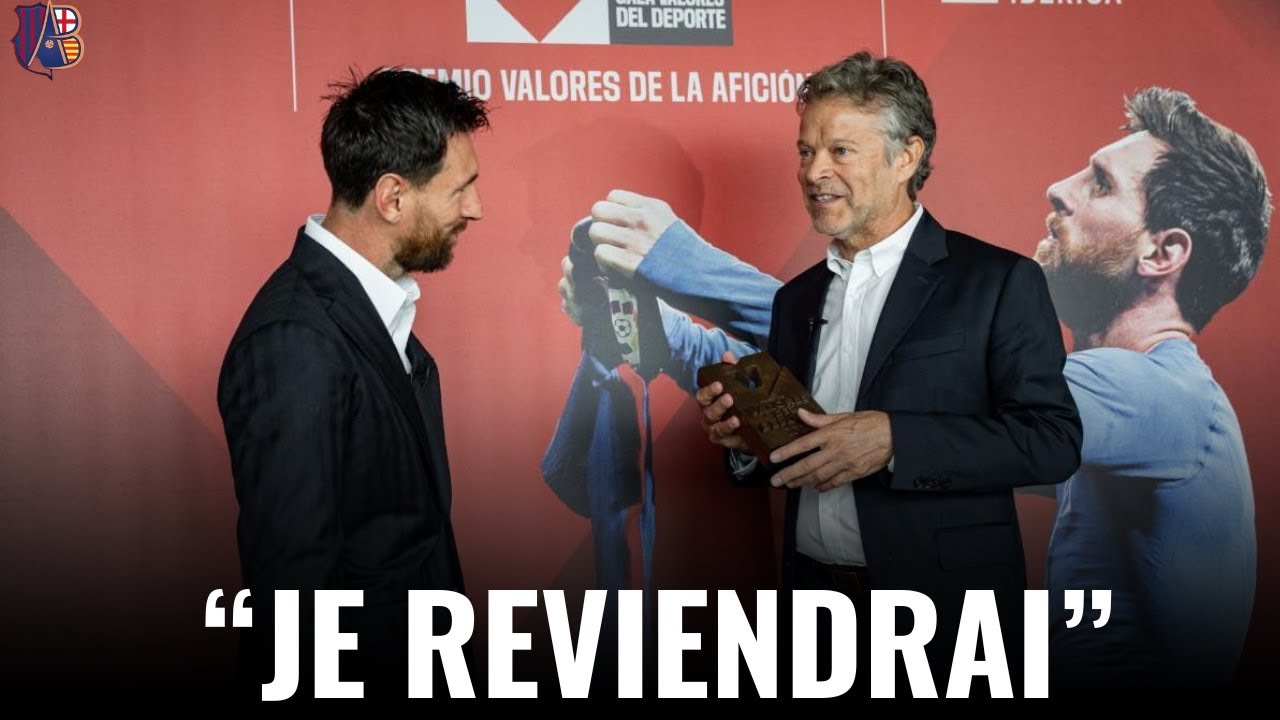 🚨 MESSI PARLE (ENCORE) DU BAR&Ccedil;A ! R&Eacute;V&Eacute;LATION CHOC SUR LEWANDOWSKI ET CHRISTENSEN !