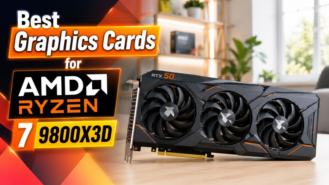 Лучшие видеокарты для AMD Ryzen 7 9800X3D: что купить