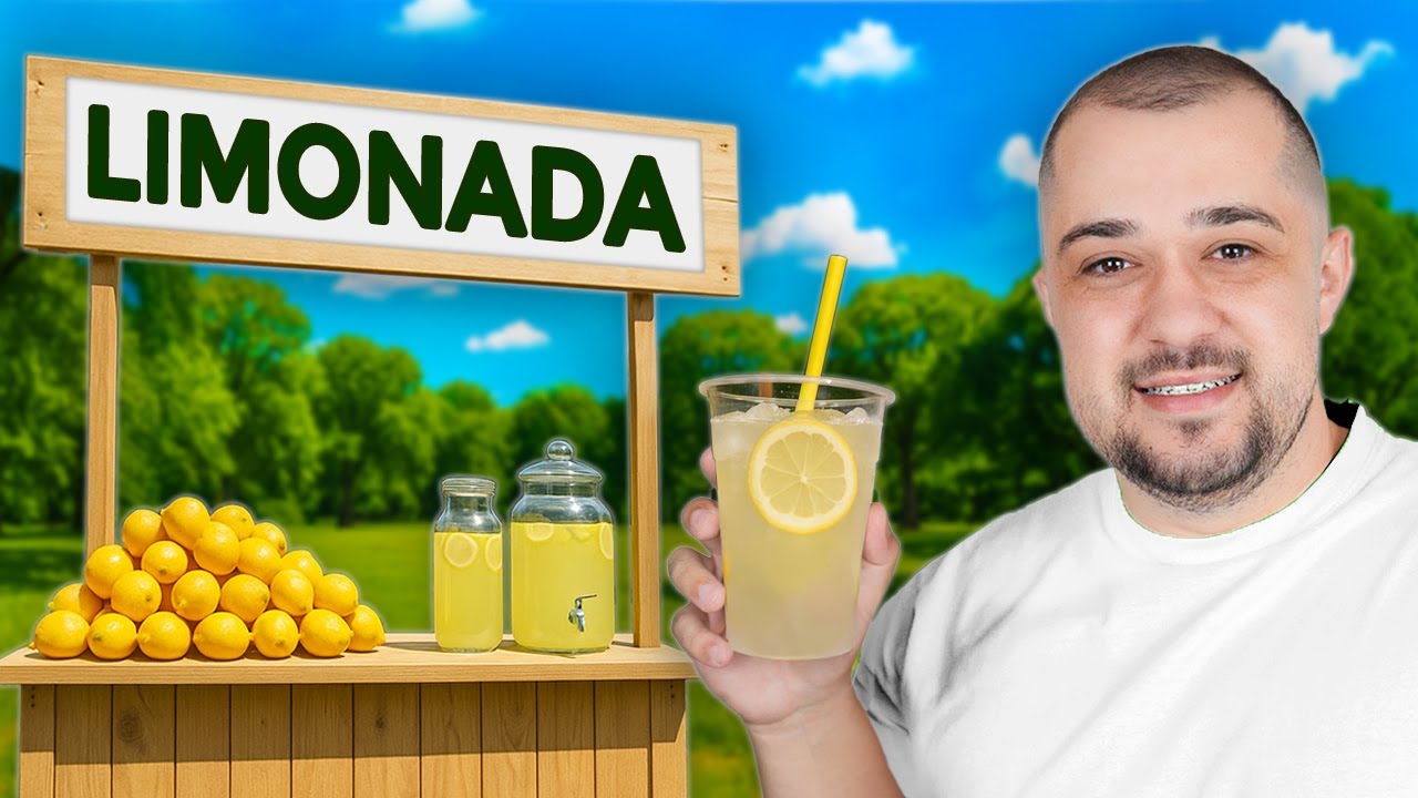 AM DESCHIS UN MAGAZIN DE LIMONADĂ CU 9 LEI