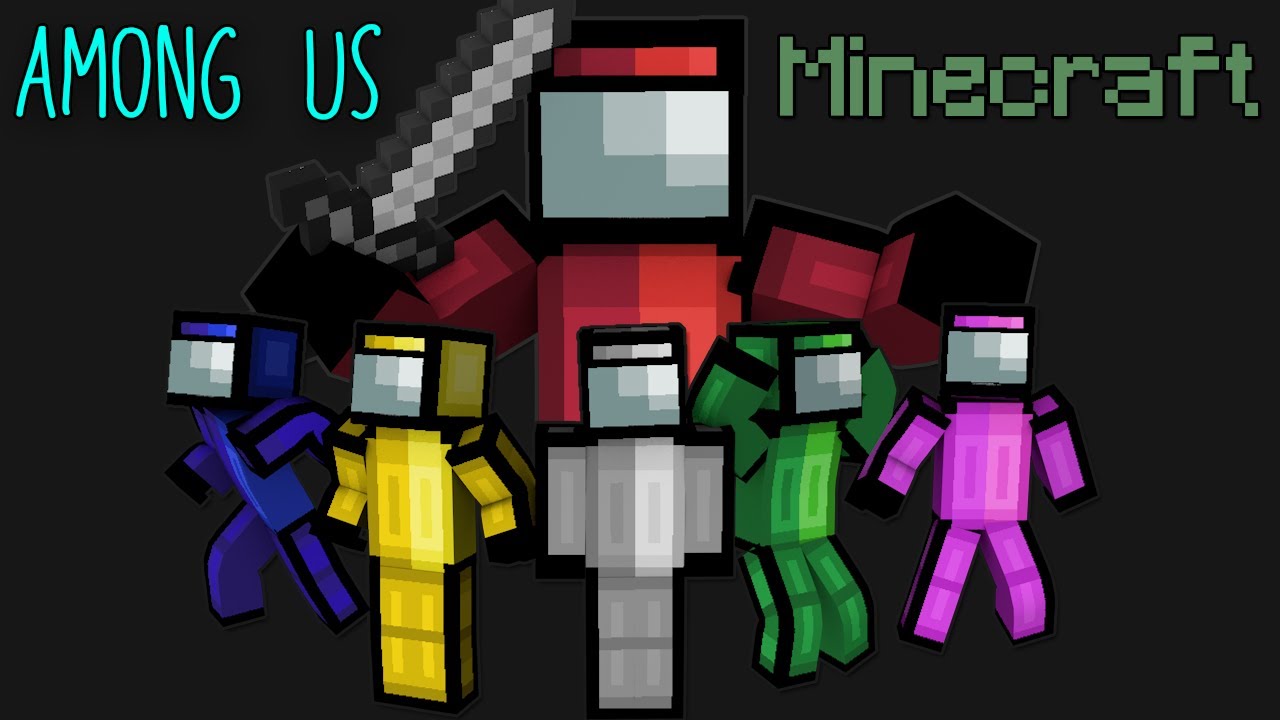 FUNNY AMONG US Moments Portrayed by MINECRAFT