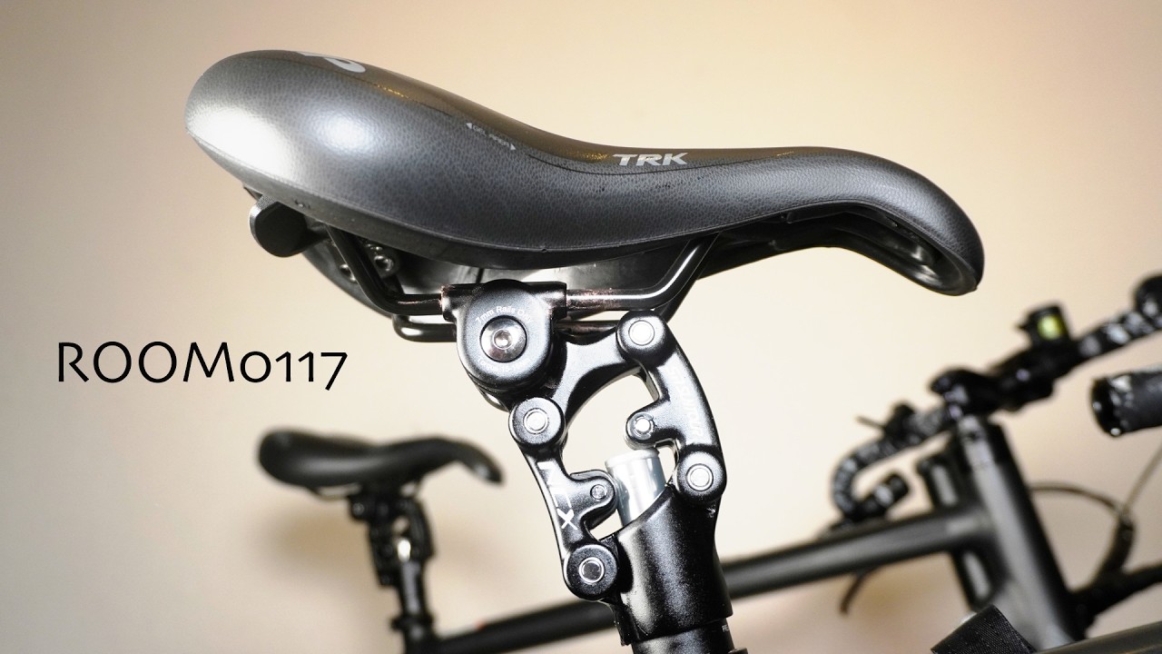 前略、👀まるでフライングカーペット❣️お尻を守れ❣️痛くない❣️サスペンションシートポストとサドル❣️SR SUNTOUR SP12 NCX❌SELLE SMP TRK GEL ❌TOKEN TK❣️