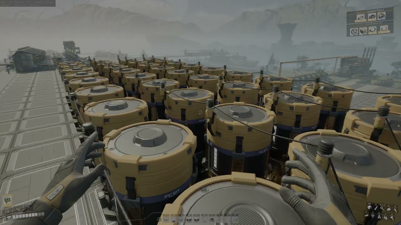 Satisfactory, test HDR 4K recording