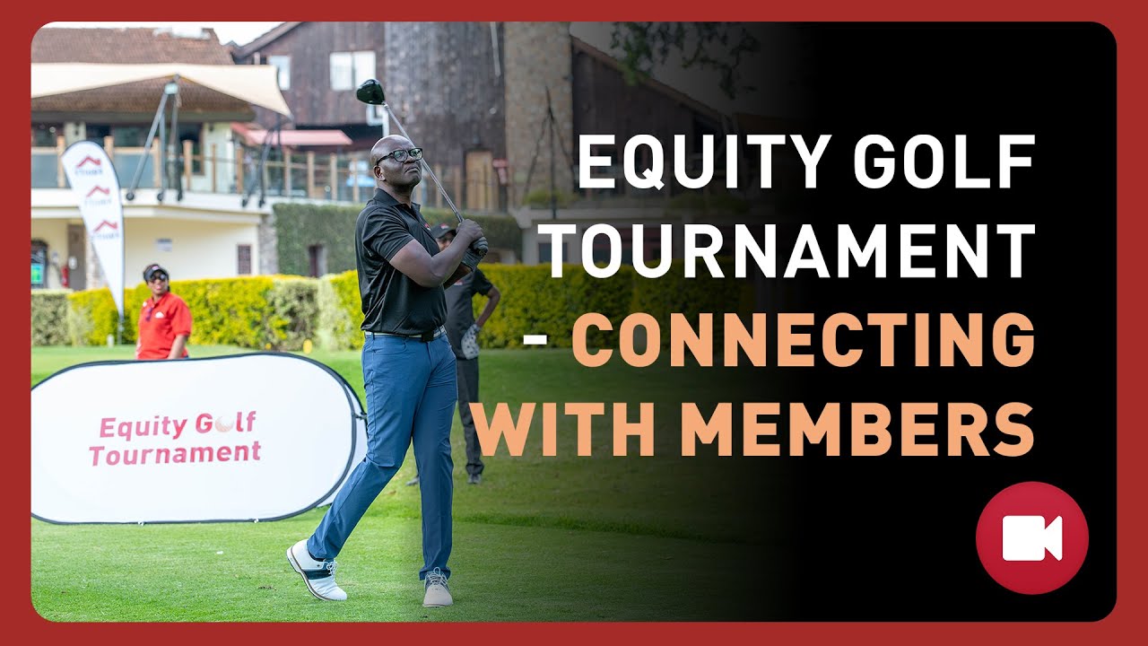 Equity Golf Tournament Connecting with Members