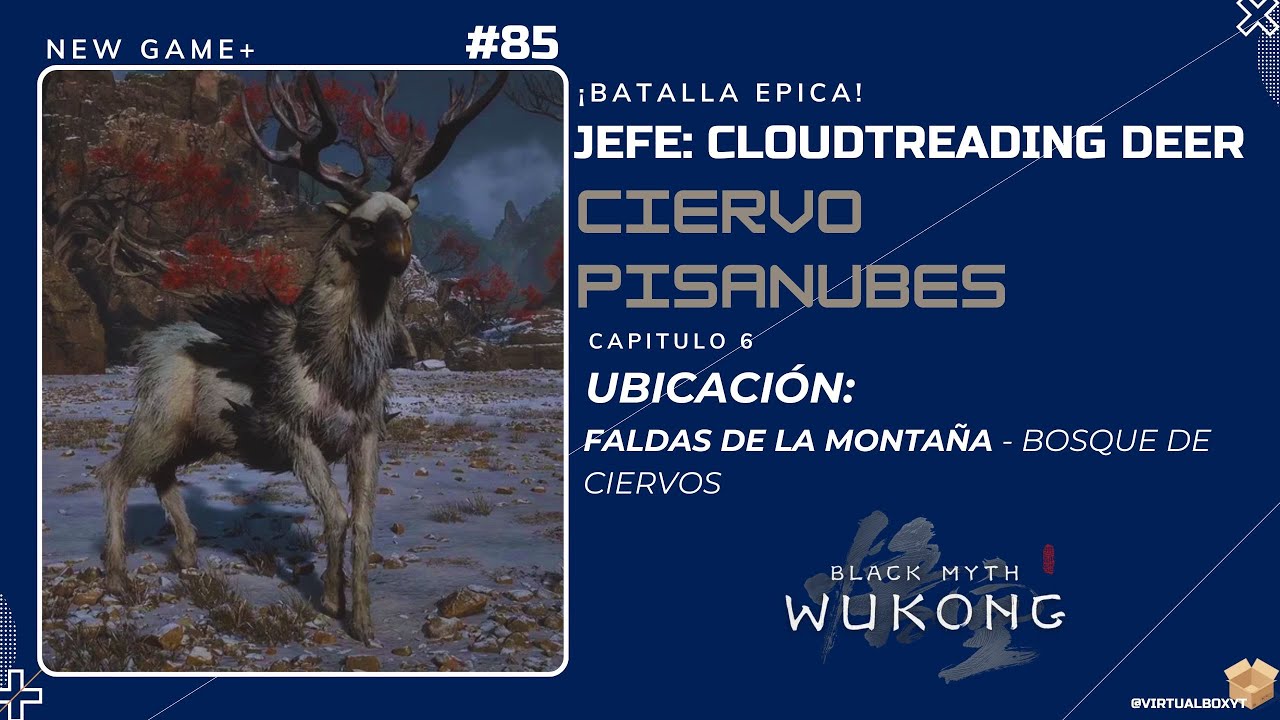 Black Myth: Wukong NEW GAME+ 🦌 | Ciervo Pisanubes – Gracia Letal en el Aire