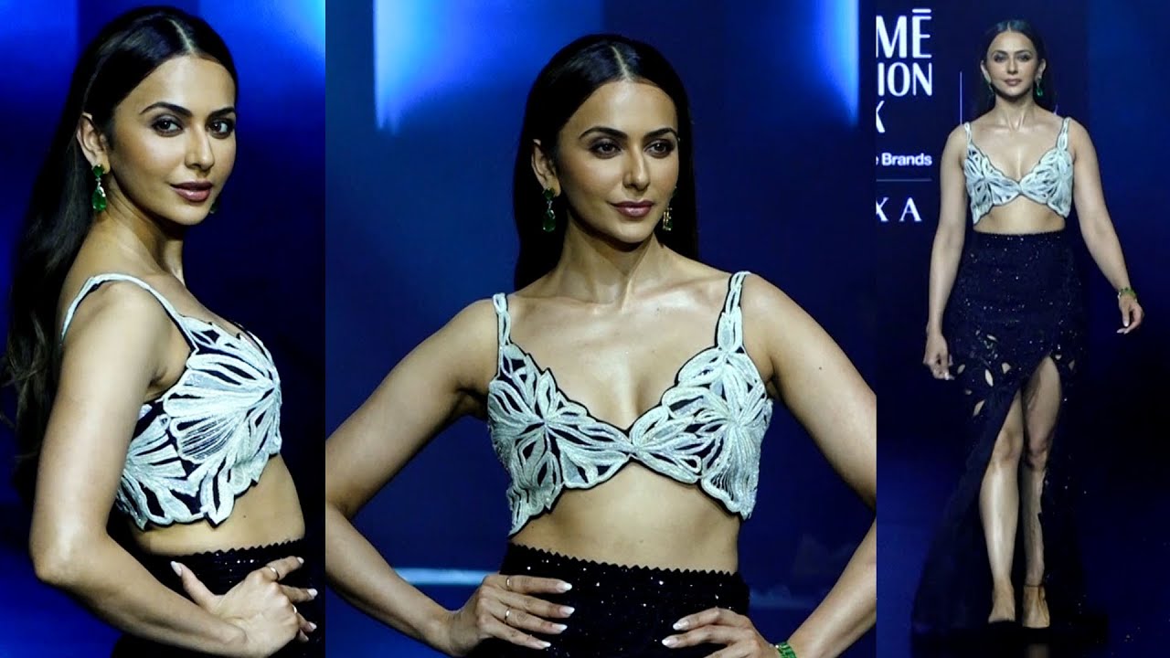 Rakul Preet Singh Ramp Walk At Lakme Fashion Week