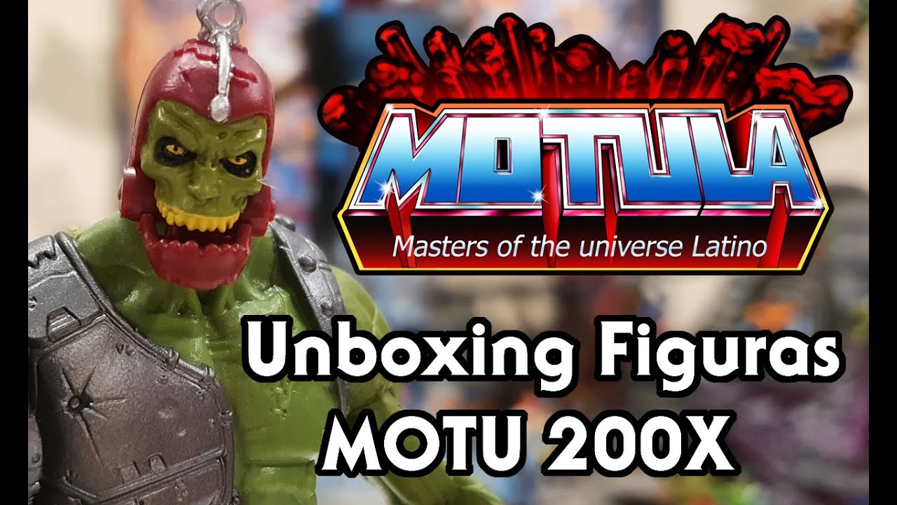Unboxing figuras MOTU 200x ( Ya la completé!!)